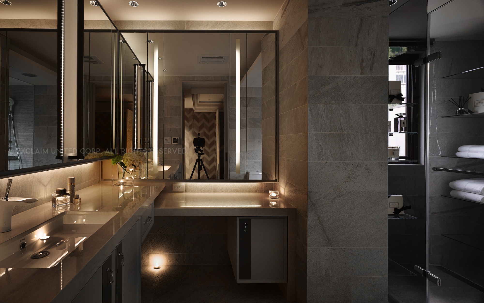 豪宅浴室設計-多功能敷面膜